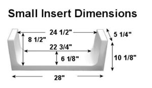 Small tub to shower conversion kit
