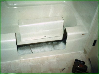 Tub To Shower Conversion Kit The Step Through Image Shows A Tub Cut And Ready For To Shower Conversion Completed With