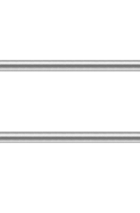 36″ Brushed Peened Grab Bar