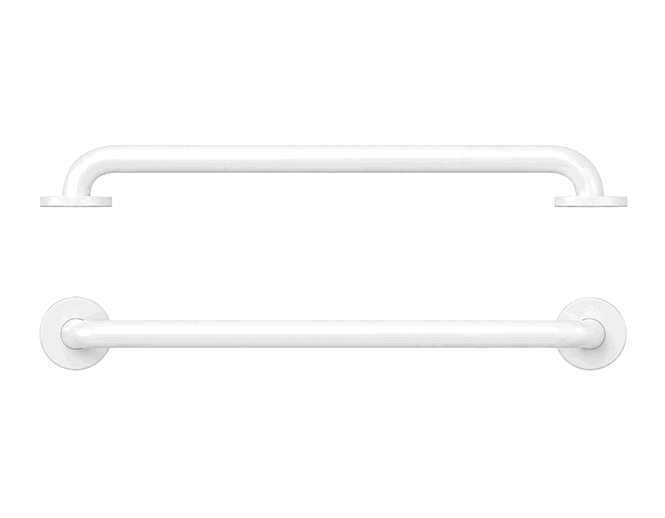 42″ White Grab Bar