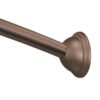 Oil Rubbed Bronze Curved Shower Rod