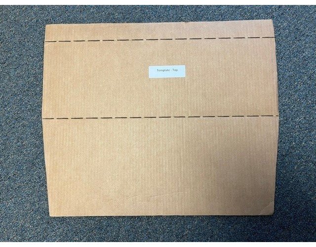 Cardboard Template – Small or Medium Kit